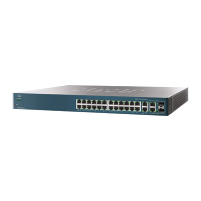 ESW-520-24-K9 Cisco Small Business Pro 500 Series 24 x Ports 10/100/Base-TX + 2 x SFP Ports Managed 1U Rack-mountable Fast Et...