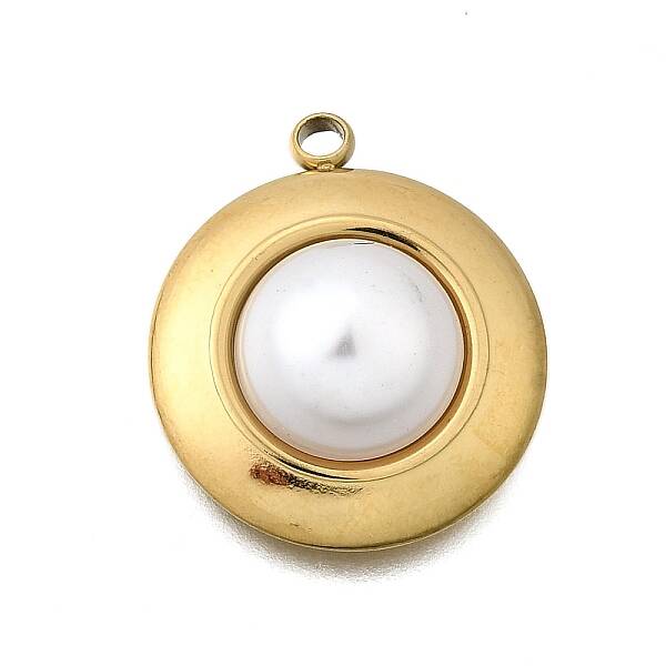Plastic Pearl Pendants