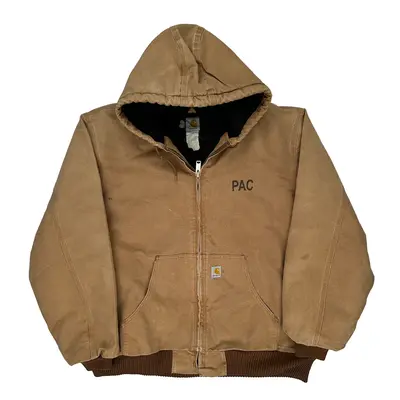 Pac Carhartt Jacket - 3XL Brown Cotton Blend