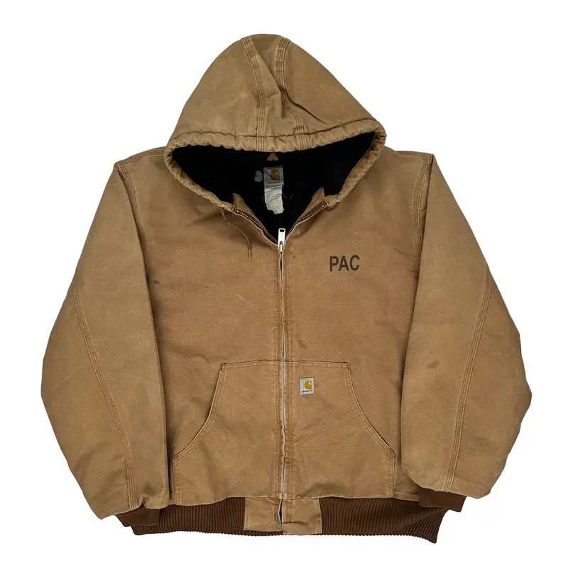 Pac Carhartt Jacket - 3XL Brown Cotton Blend