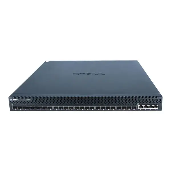 08024F Dell PowerConnect 8024F 24 x SFP+ Port 10GBase-X + 4 x Port 10/100/1000base-T Layer 3 Managed 1U Rack-Mountable Gigabi...