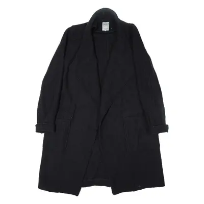 ZARA Trafaluc Overcoat Jacket Black Womens XS
