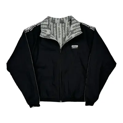 Adidas Jacket - Large Black Nylon