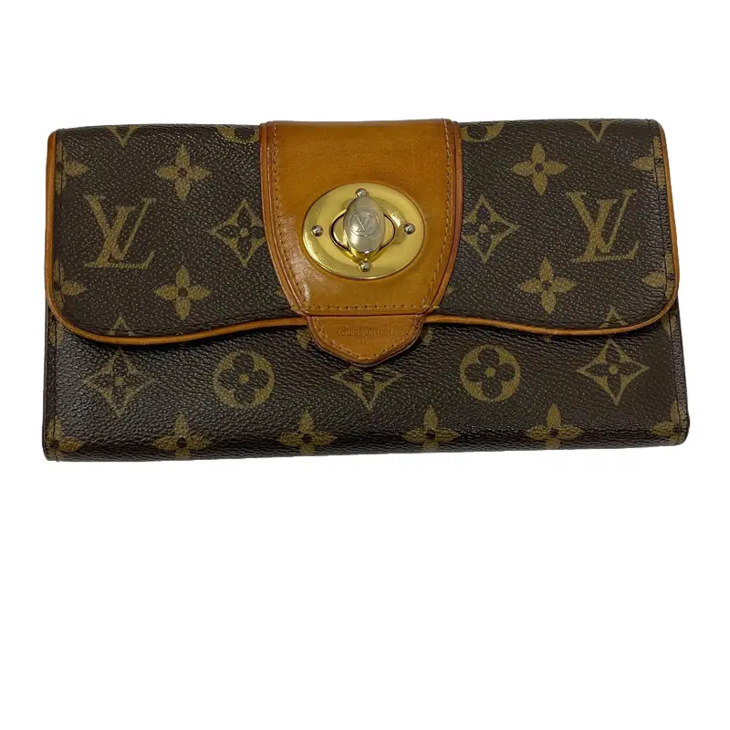 Pre-owned Louis Vuitton Canvas small leather goods Botie Wallet Monogram Canvas