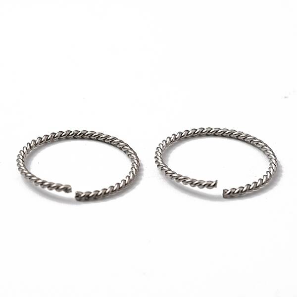 Non-Tarnish 304 Stainless Steel Open Jump Rings