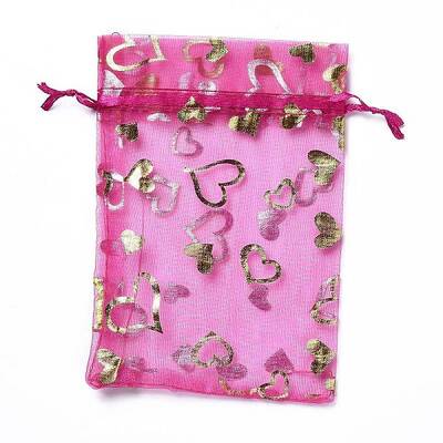 Organza Drawstring Jewelry Pouches