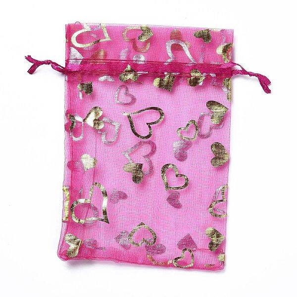 Organza Drawstring Jewelry Pouches