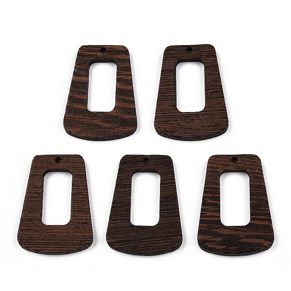 Natural Wenge Wood Pendants