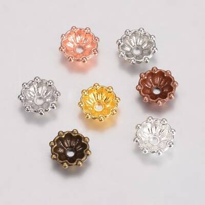 Alloy Fancy Bead Caps