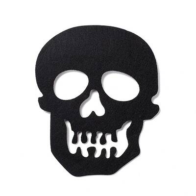Wool Felt Skull Party Decorations