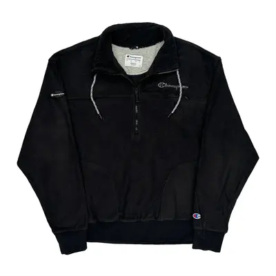 Champion Fleece - Large Black Polyester | Size: large