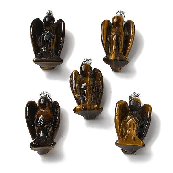Natural Tiger Eye Pendants
