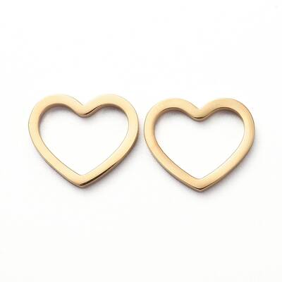 PVD Vacuum Plating 304 Stainless Steel Linking Rings for Jewelry Making