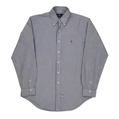 Ralph Lauren Shirt - Large Grey Cotton