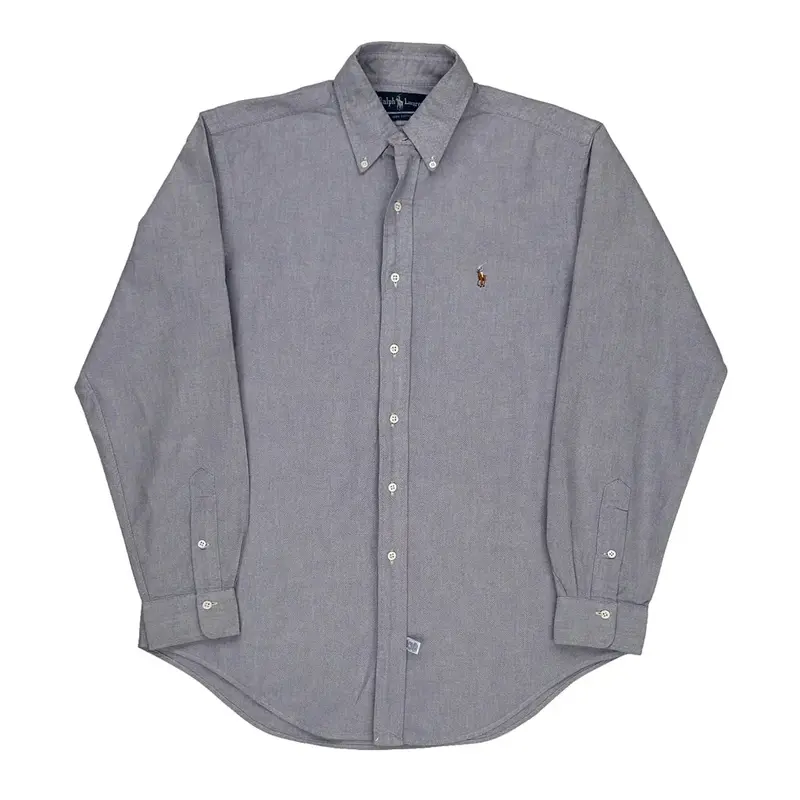 Ralph Lauren Shirt - Large Grey Cotton