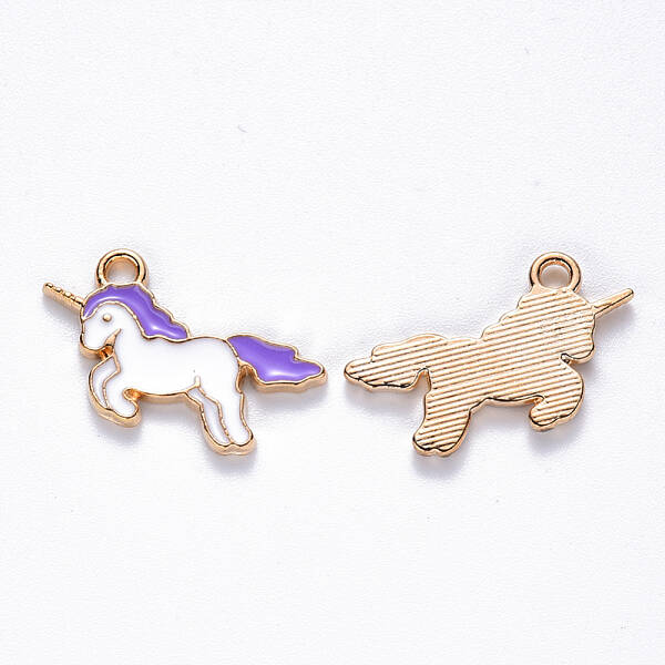 Alloy Enamel Pendants
