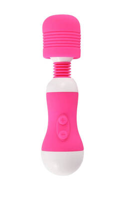 Yorokobi Rechargeable Mini Wand Massager - Pink