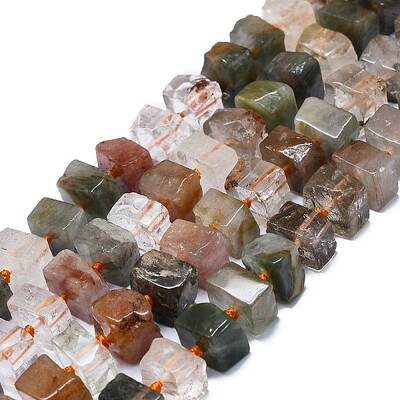 Natural Rutilated Quartz Beads Strands