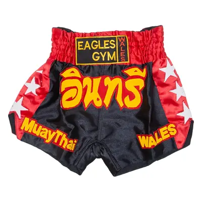 Thai Boxing Mens Sports Shorts Red Relaxed XS W22
