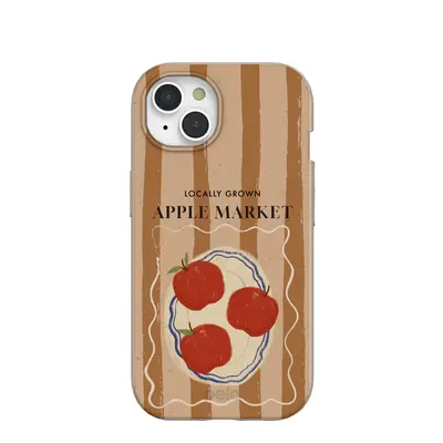 Seashell Apple Market iPhone 15 Case