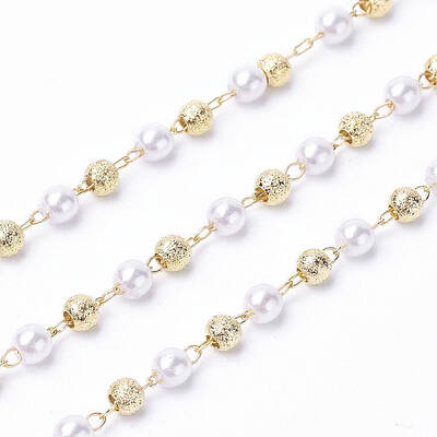 3.28 Feet Handmade Acrylic Beaded Chains