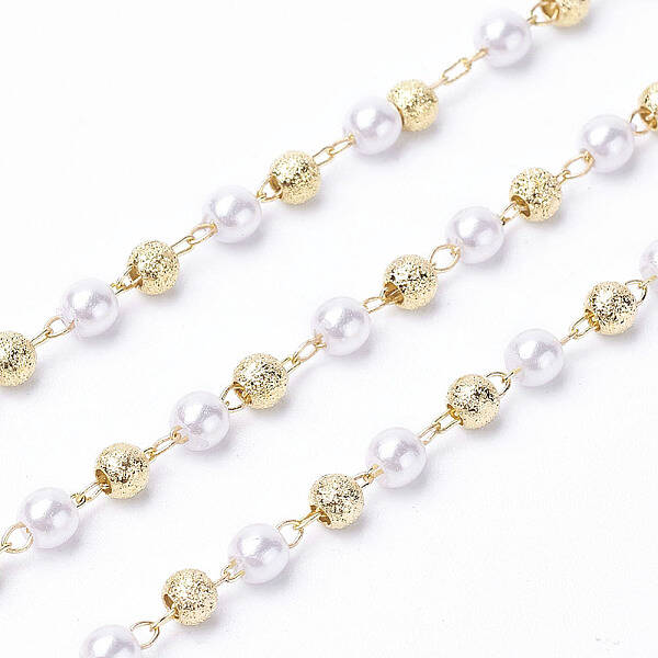3.28 Feet Handmade Acrylic Beaded Chains
