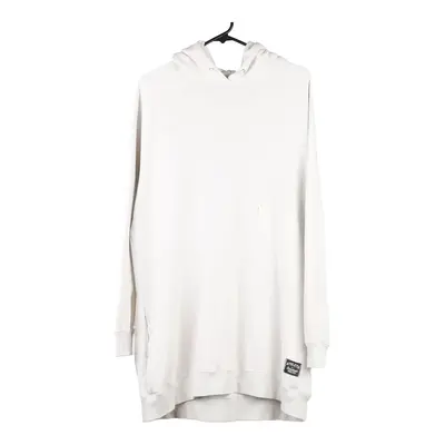 Nike Hoodie - XL White Cotton Blend