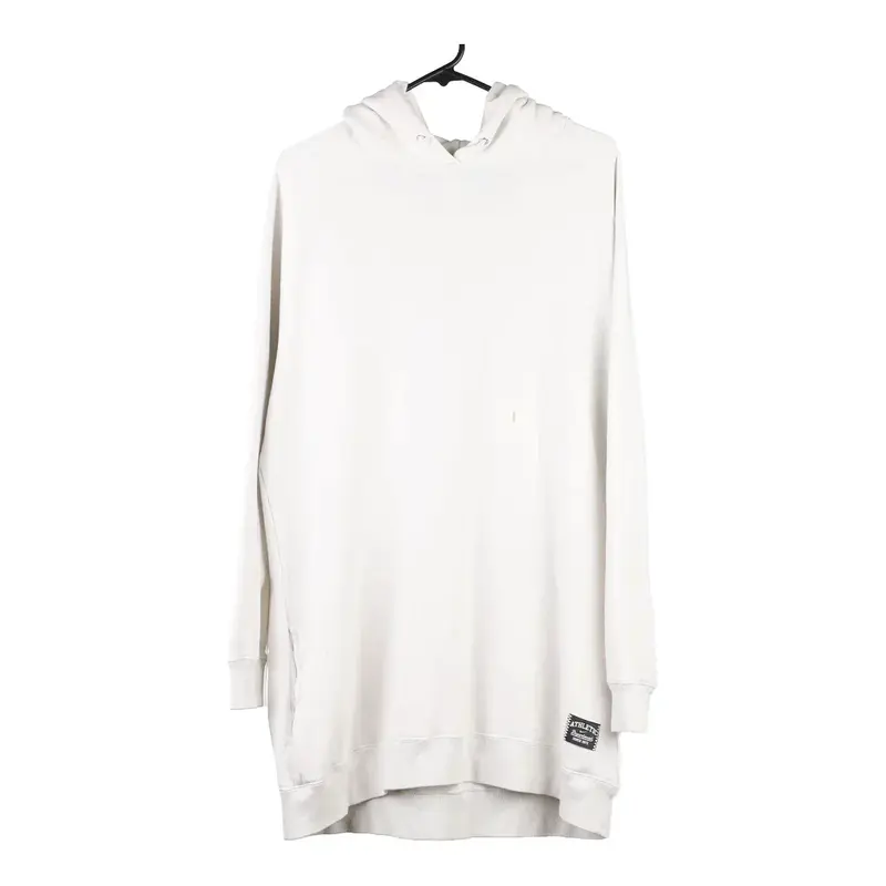 Nike Hoodie - XL White Cotton Blend