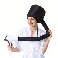 Soft Bonnet Hair Dryer Cap Hair Tools, 1 Count Portable Bonnet Hood Hair Dryer Attachment for Hair Treatment, Hair Styling To...