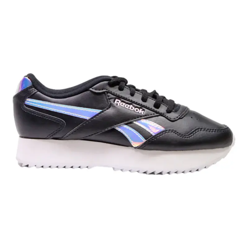 REEBOK Reebok Classic Sneaker Trainers Black Synthetic Womens UK 3.5