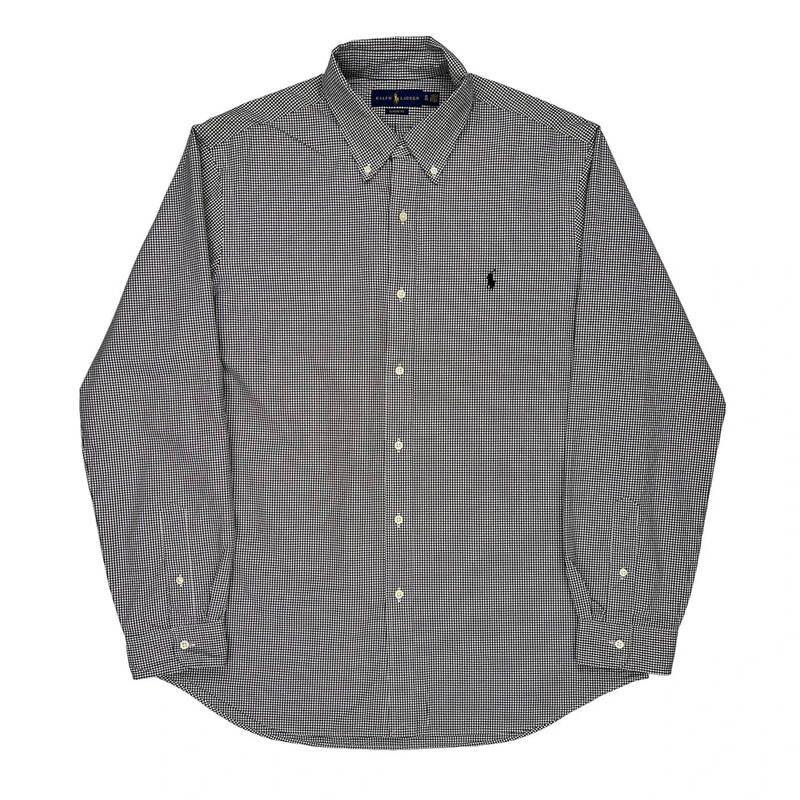 Ralph Lauren Checked Shirt - XL Black & White Cotton