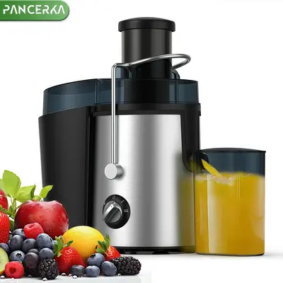 Electric Juicer Machines for Vegetable and Fruit, 800W Centrifugal Juicer with 3 Wide Mouth, BPA-Free and Easy Clean Design