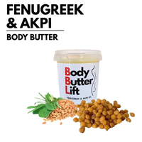Body Butter Lift with Fenugreek & AKPI Oil. Body Butter Body Care Hydrating Silky Blend Moisturizer Skin Repair