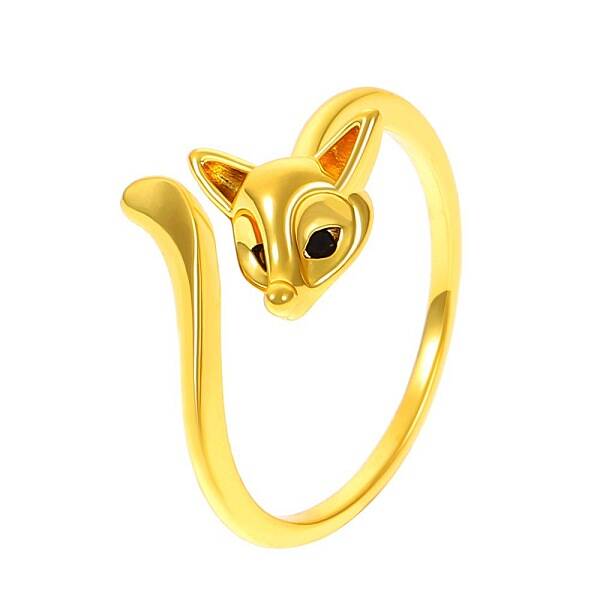 Brass Rhinestone Open Cuff Rings