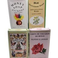 Florida Water, Money, Roses & Rue Scented Cleansing Soaps