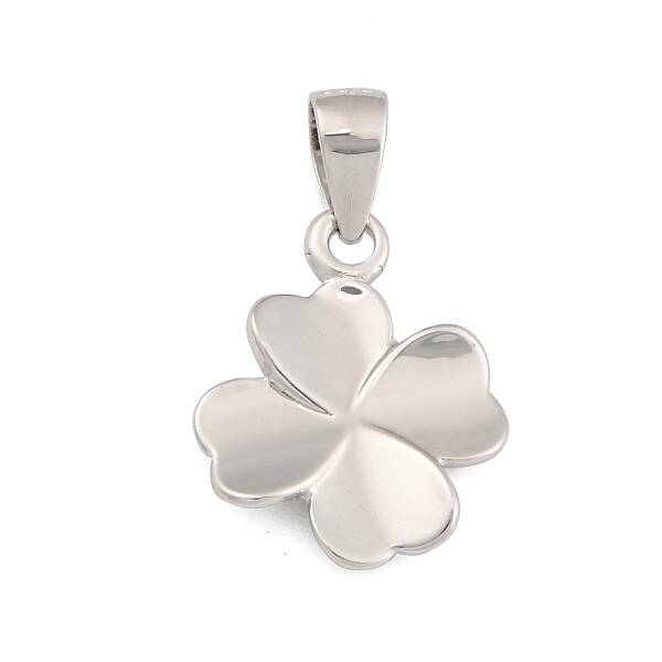 Fine Silver Clover Charms
