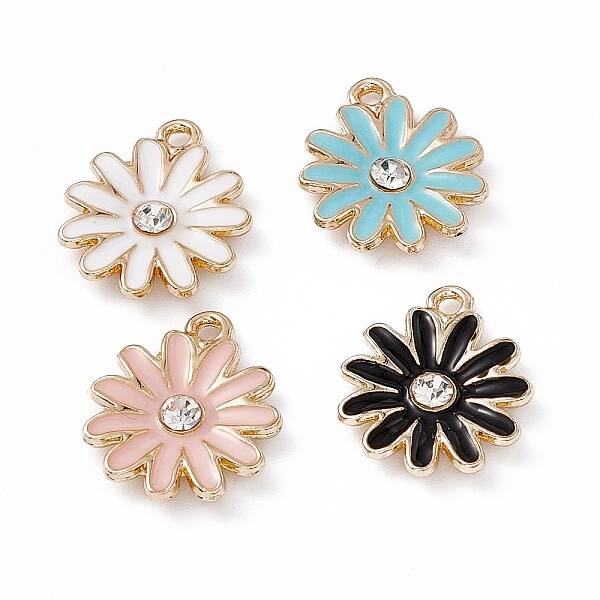 Alloy Rhinestone Pendants