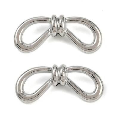 Alloy Bowknot Beads
