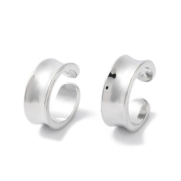 Rack Plating Brass Cuff Ring