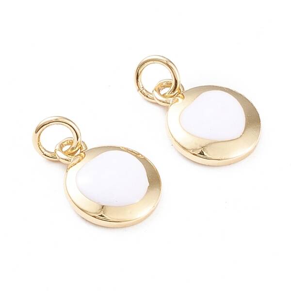Brass Enamel Charms
