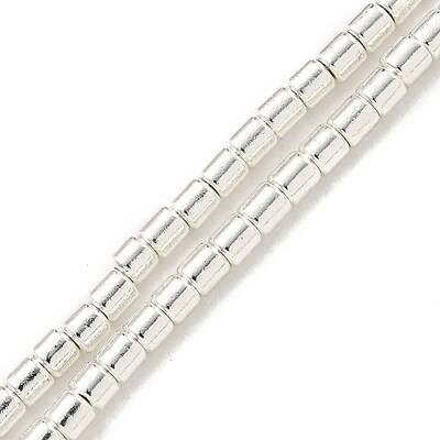 Electroplated Synthetic Non-Magnetic Hematite Beads Strands