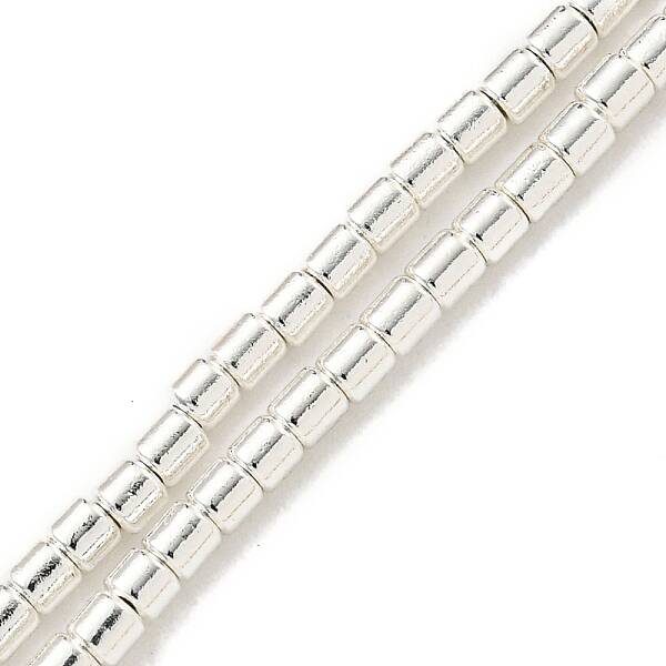 Electroplated Synthetic Non-Magnetic Hematite Beads Strands