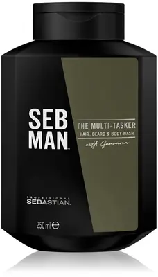 Sebastian Professional SEB MAN The Multi-tasker shampoo for hair, beard and body 250 ml