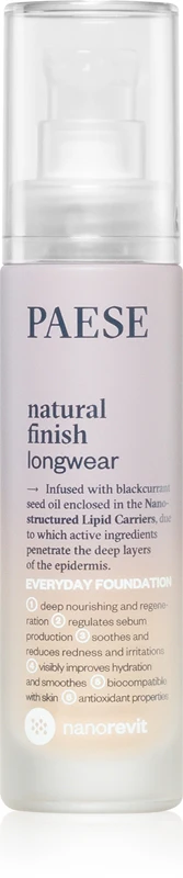 Country Nanorevit long-lasting foundation nourishing effect color 03 sand 30 ml