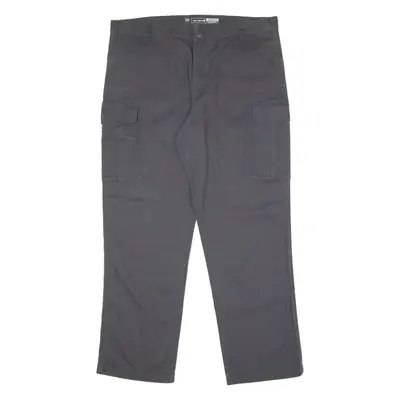 CARHARTT Cargo Workwear Mens Canvas Trousers Grey Relaxed Straight W42 L34