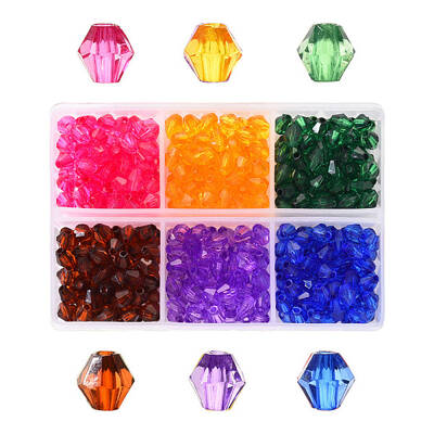 Transparent Acrylic Beads