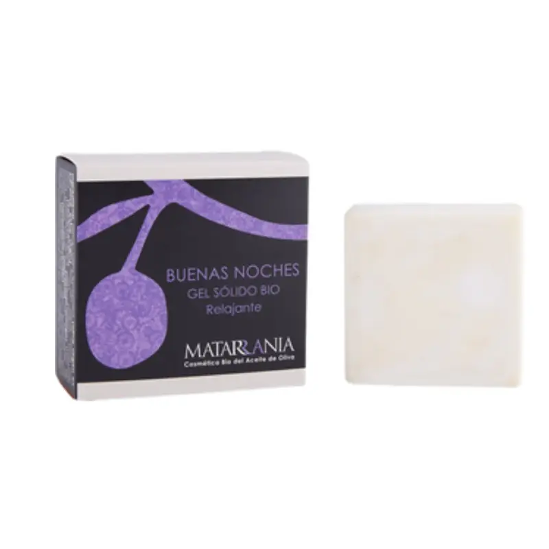 Matarrania BUENAS NOCHES Solid Organic Shower Gel, 120 ml