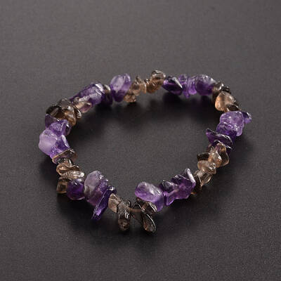 Chips Gemstone Beaded Stretch Bracelets