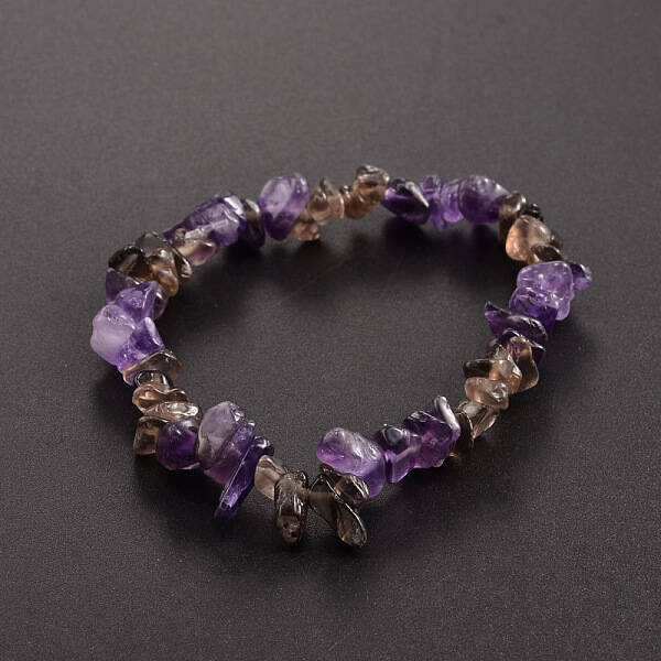 Chips Gemstone Beaded Stretch Bracelets