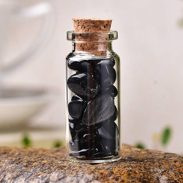 Glass Wishing Bottles
